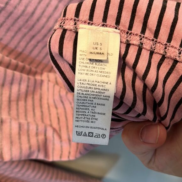 We The Free Free People Mock Neck Long Sleeve Top Sz S - Picture 4 of 4